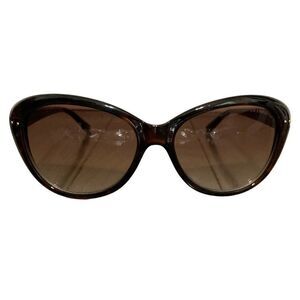 liz claiborne New Brown Black tortoise 0007551904 Classic Cat Eye Sunglasses